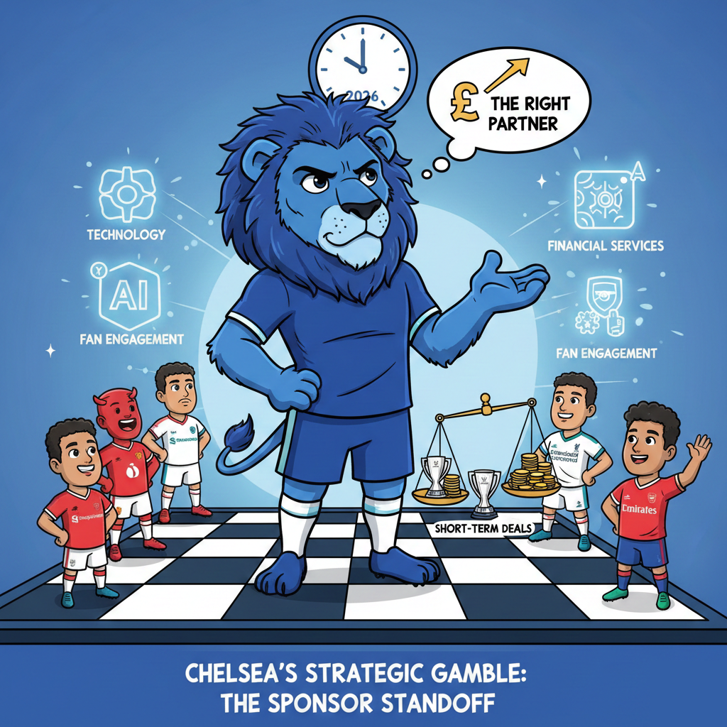 Chelsea’s Sponsor Standoff: A Strategic Gamble in the Commercial Market